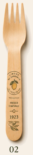 Lemon Stamp — Eski İtalyan pazar etiketlerinden gelen vintage damga.
