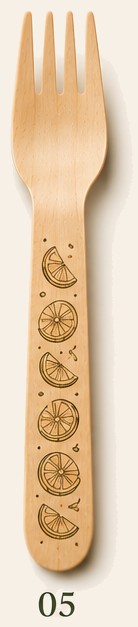 Sliced Lemon — Limon dilimlerinin farklı açılardan yerleştiği yalın bir tasarım.